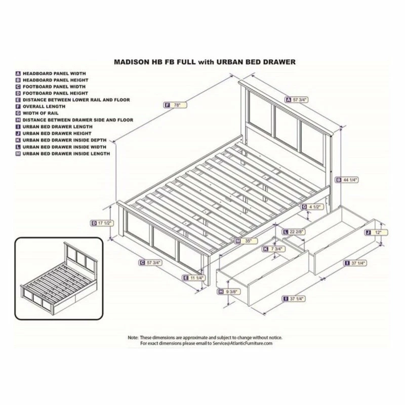 Budget ๐ Pemberly Row Traditional Full Size Storage Wood Platform Bed In White ๐ฏ - Image 5