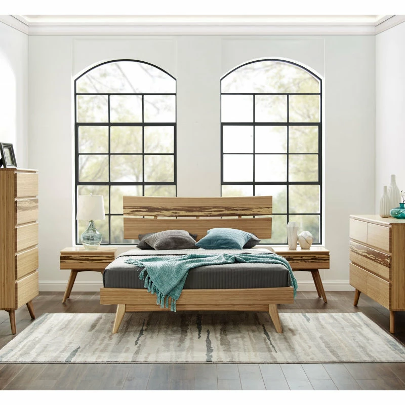 New โจ Greenington LLC Azara Platform Bed, Caramelized, King ๐ - Image 7