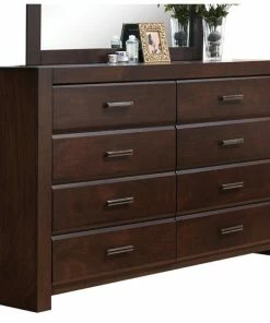 Discount ๐ Acme Furniture ACME Oberreit Wood 8-Drawers Bedroom ๐ Dresser In Walnut โ