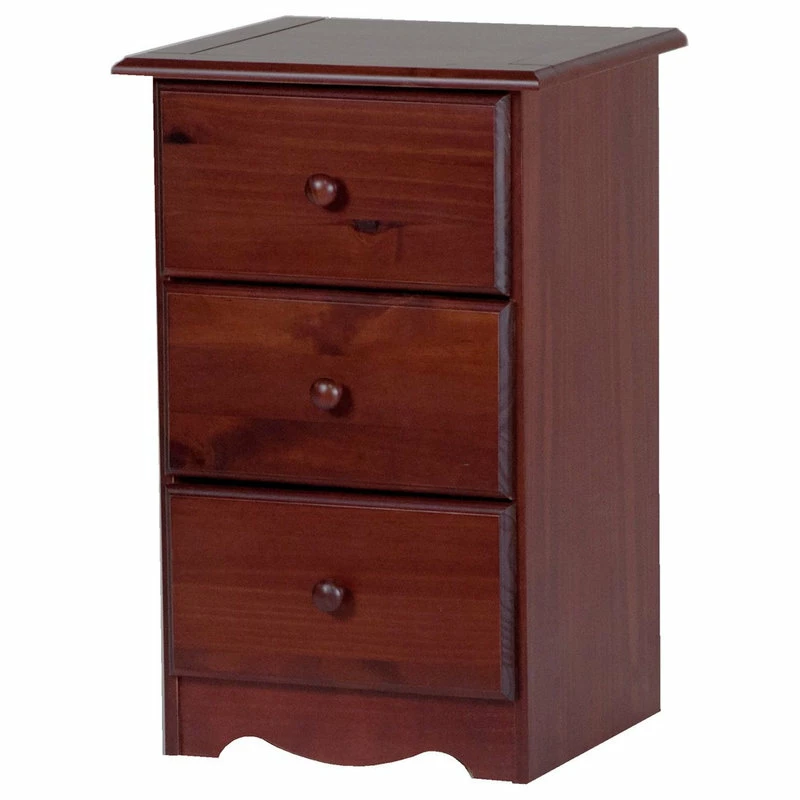 Best deal β Palace Imports Solid Wood 3-Drawer Night Stand, Mahogany π₯