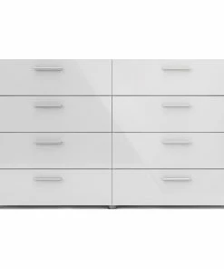 Budget 🎁 Tvilum 8 Drawer Double 👗 Dresser, Oak 🧨