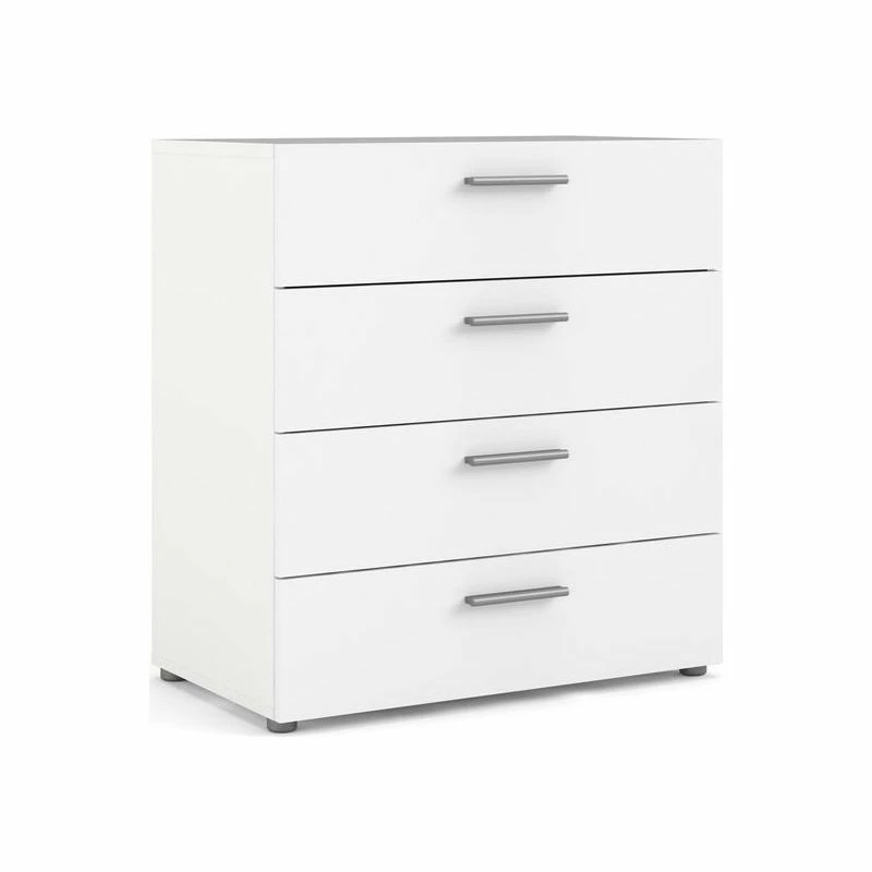Promo ๐ฅ Tvilum Austin 4 Drawer Chest, White โ๏ธ - Image 2