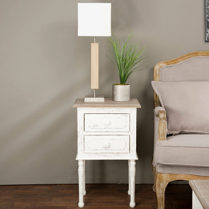Deals ๐ Baxton Studio Anjou Traditional French Accent Nightstand ๐ - Image 2