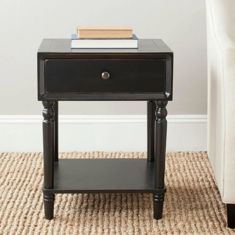 Cheap โ๏ธ Safavieh Siobhan Night Table, Black โจ - Image 2