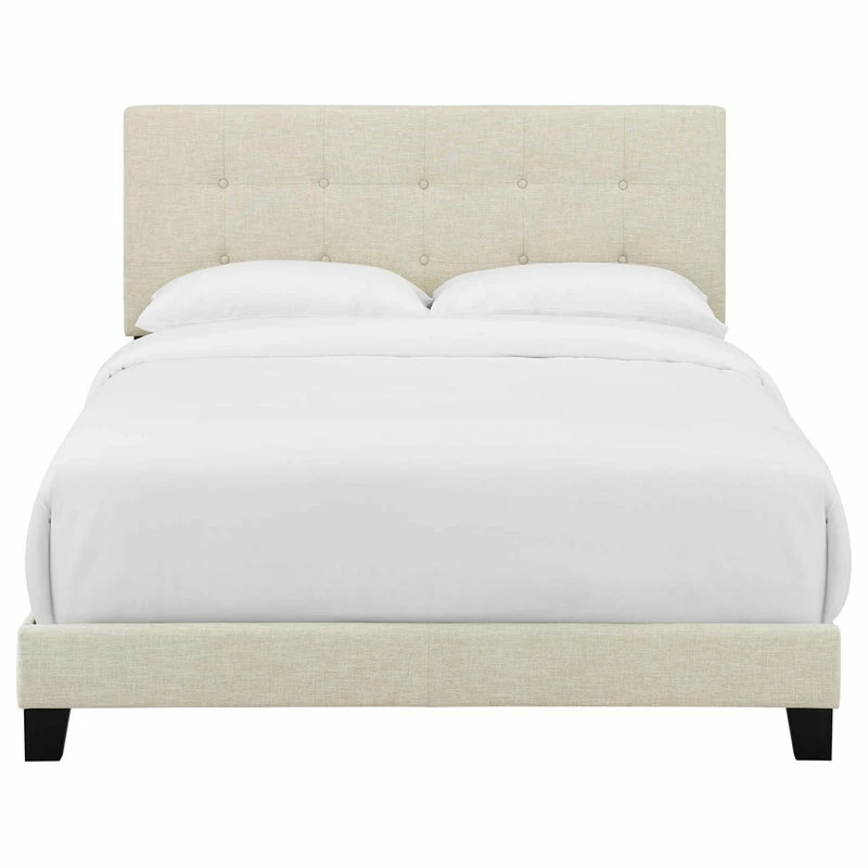 Brand new ๐ฅ Modway Amira Full Upholstered Fabric Bed With Beige Finish MOD-6000-BEI โค๏ธ - Image 4