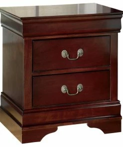 Wholesale ❤️ Ashley Furniture Industries Alisdair Dark Brown Two Drawer Nightstand ⌛