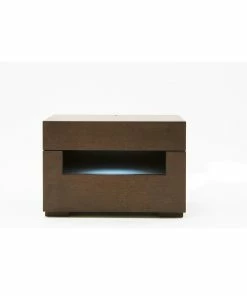 Deals ๐งจ Vig Furniture Inc. Ceres Modern Brown Oak And Gray Nightstand ๐