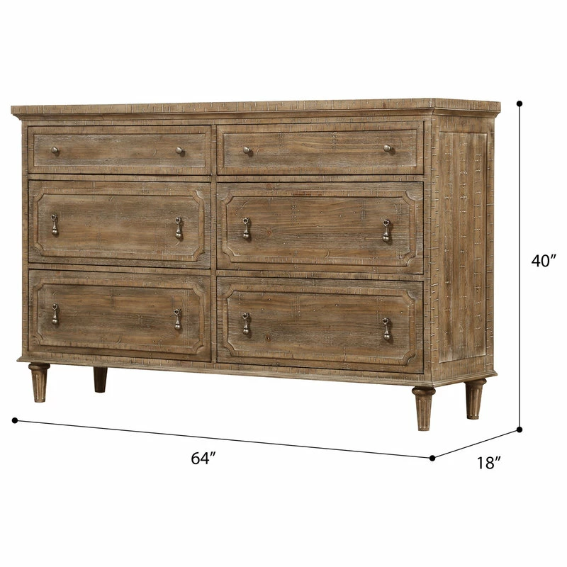 Hot Sale ๐ฅ Lorino Home Marquez ๐ Dresser, Sandstone Buff ๐ฅฐ