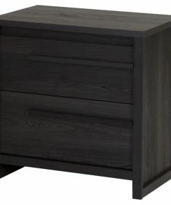 New 🤩 South Shore Furniture South Shore Tao 2-Drawer Nightstand, Gray Oak 🎁