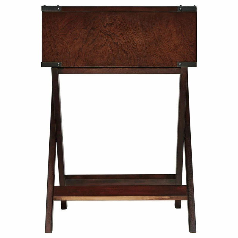 Best Pirce ๐ Inspire Q Alastair Wood Campaign Accent Table Nightstand, Espresso ๐ - Image 3