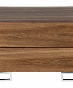 Wholesale ⌛ Pangea Home Hunter Night Stand, Walnut 😀