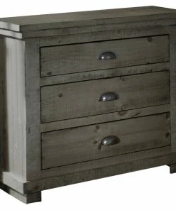 Best Pirce 🧨 Progressive Furniture Willow Distressed Nightstand, Distressed Dark Gray ✔️