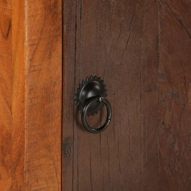 Brand new ๐ Vida XL LLC VidaXL Nightstand Solid Acacia Reclaimed Wood Side Bedside Table Furniture ๐ - Image 2