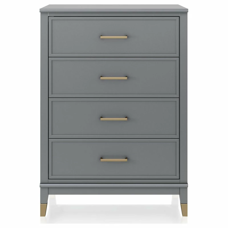 Discount ๐ Brimfield & May Westerleigh 4-Drawer ๐ Dresser, Graphite Gray โ๏ธ - Image 2