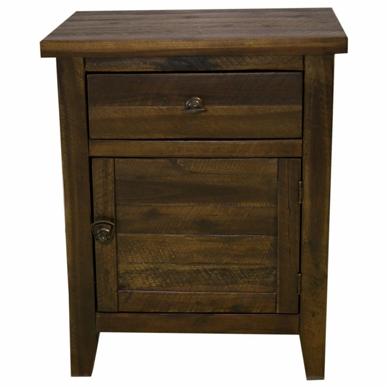 Cheapest π€© Made4Home Montana Cabinet 1 Door 1 Drawer, Brown β€οΈ - Image 3