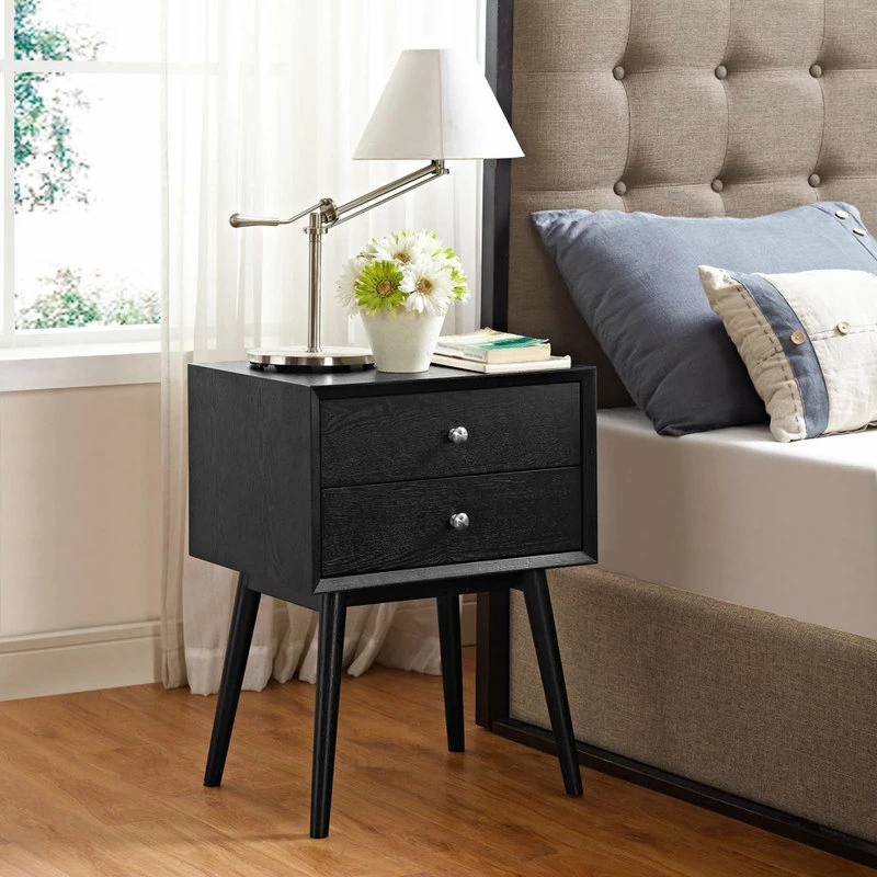Budget ๐ LexMod Dispatch Nightstand, Black ๐ฅ - Image 5