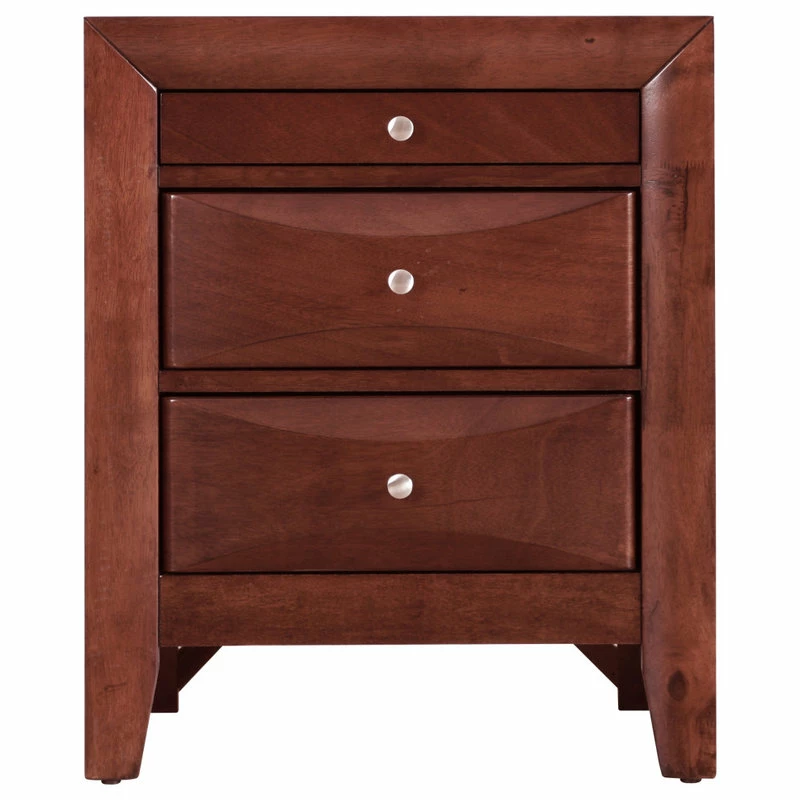 Promo 😍 Glory Furniture Nightstand, Cherry ✔️ - Image 3
