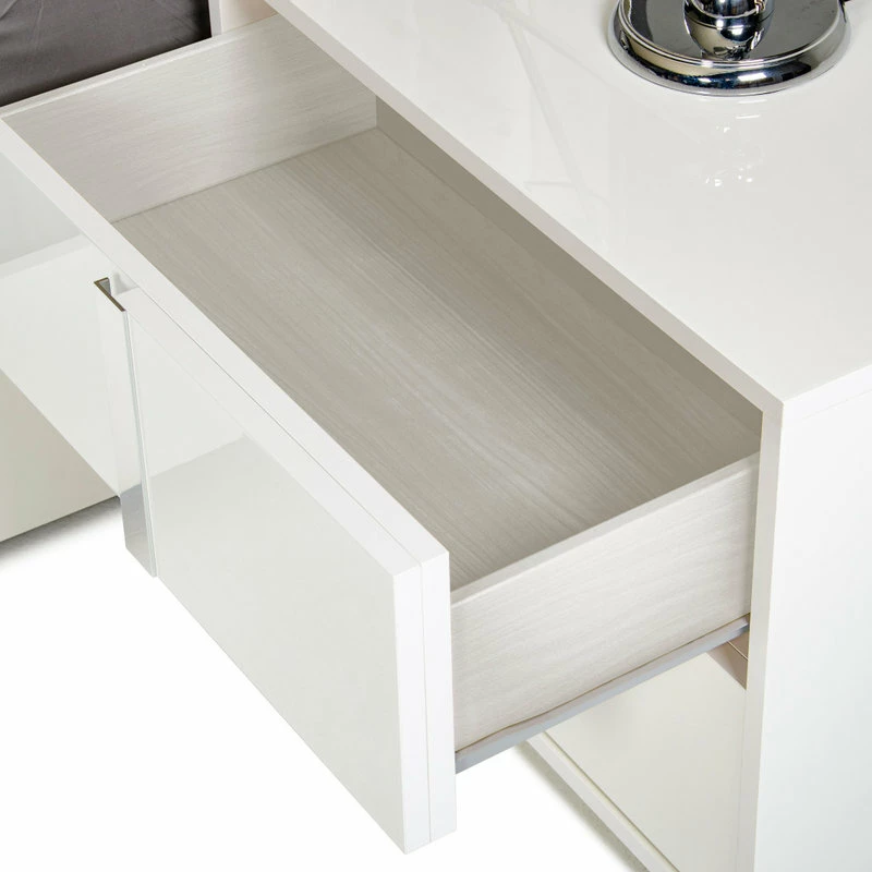 Best reviews of ⌛ Vig Furniture Inc. Modrest San Marino Modern White Nightstand, Right ✔️ - Image 4