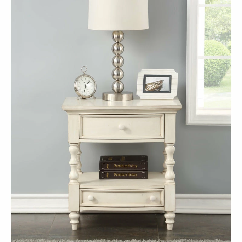 Wholesale ⌛ Comfort Pointe Shelton Two Drawer Nightstand 👏 - Image 5