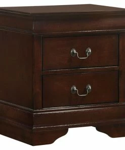 Best Pirce 😍 Picket House Louis Philippe 2 Drawer Nightstand, Cherry 😉