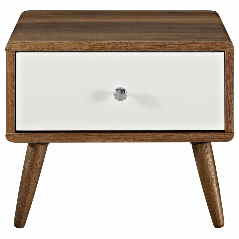 Top 10 🎁 LexMod Transmit Nightstand, Walnut/White 🌟 - Image 4