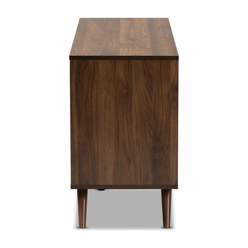 Best reviews of 😀 Baxton Studio Naoki Gray And Walnut Finished Wood 6-Drawer Bedroom 👗 Dresser 🔔 - Image 4