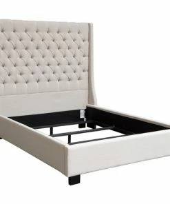 Coupon 🌟 Diamond Sofa Park Avenue Tufted Bed - Desert Sand, King 🥰