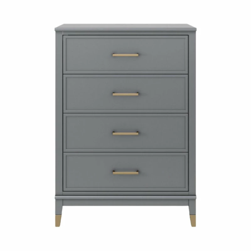 Discount ๐ Brimfield & May Westerleigh 4-Drawer ๐ Dresser, Graphite Gray โ๏ธ