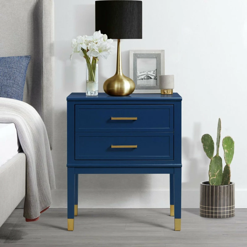New โญ Elements Picket House Furnishings Brody Side Table With Navy Finish CTBN450NS ๐ - Image 3