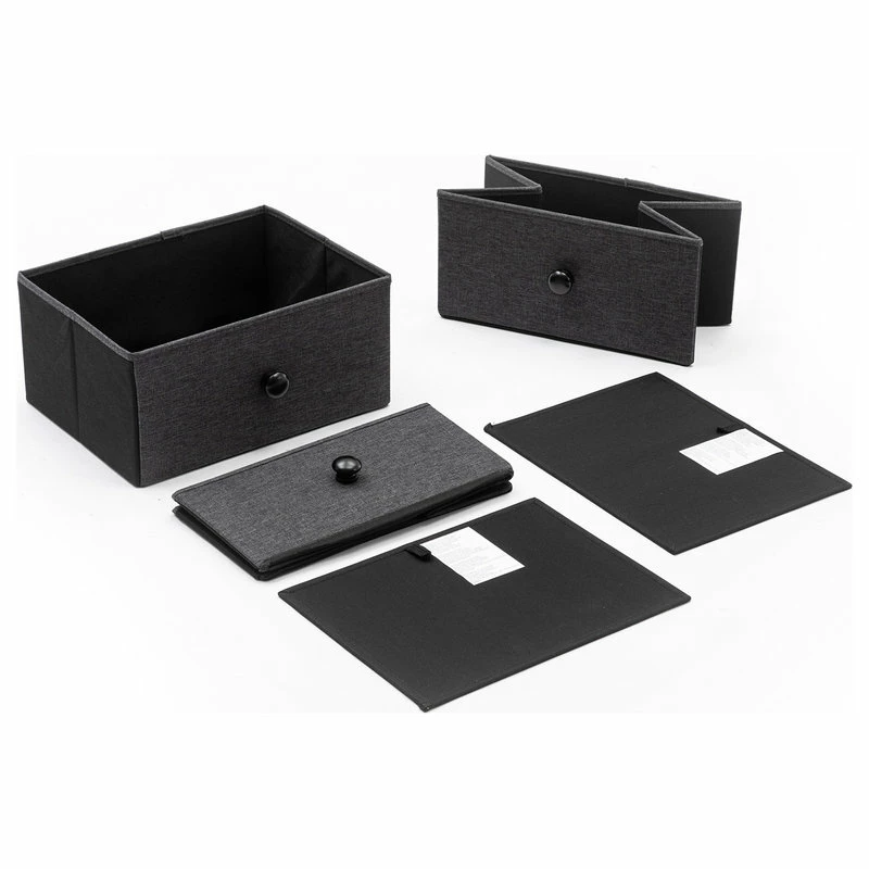 Promo β Duhome Elegant Lifestyle 8 Fabric Drawers Steel Frame Double π Dresser, Black β¨ - Image 6