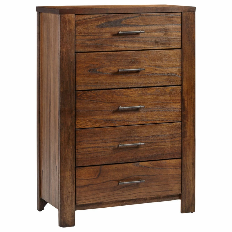Best deal ๐ Progressive Furniture Brayden 5 Drawer Chest In Satin Mindi ๐งจ - Image 2