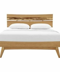 Best deal ๐ Greenington LLC Azara Platform Bed, Caramelized, Queen ๐