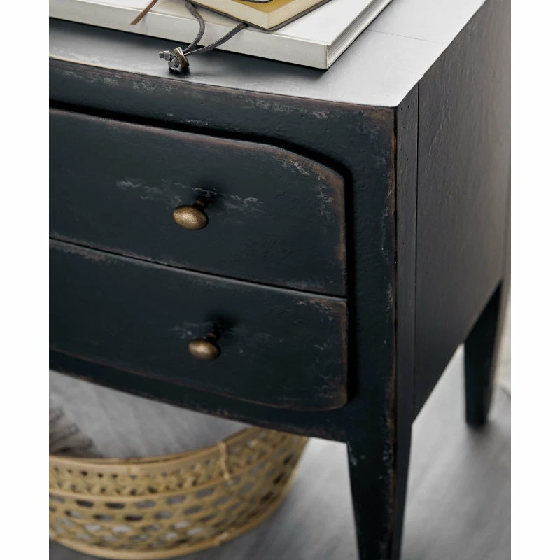 Best Pirce ๐คฉ Hooker Furniture Ciao Bella 2-Drawer Nightstand, Black โญ - Image 3