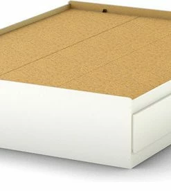 Flash Sale ⭐ South Shore Furniture South Shore Step One Full Mates Bed, 54'' With 3 Drawers, Pure White 🎁