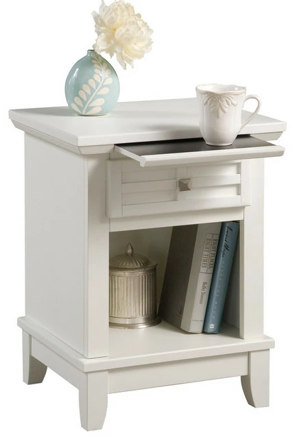 Wholesale ๐งจ Homestyles Arts & Crafts Off-White Wood Nightstand ๐